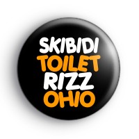 Skibidi Toilet Ohio Rizz Badge