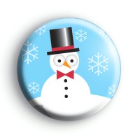 Cute Snowman Badges Cute Snowman Badges