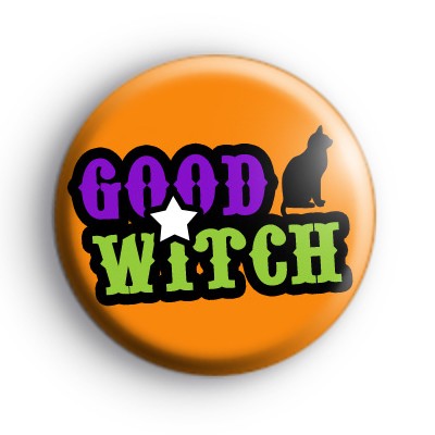 Spooky Good Witch Badge