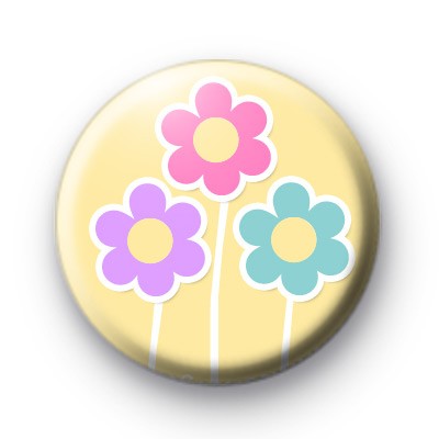 Three Daisies Badge