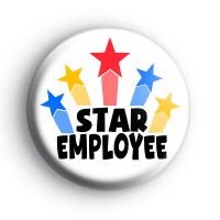 Star Employee Starburst Badge