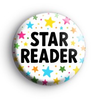 Star Reader Stars Galore Badge Button Badges