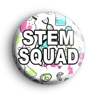 STEM Squad Badge Button Badges