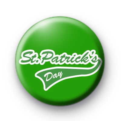 St Patrick's Day Green Badges