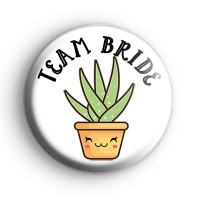 Succulent Team Bride Badge