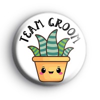 Succulent Team Groom Badge