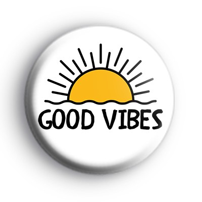 Sunshine Good Vibes Badge