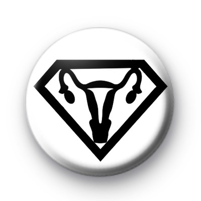 Supergirl Uterus Badges
