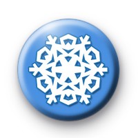 Sweet Blue Snowflake Badges