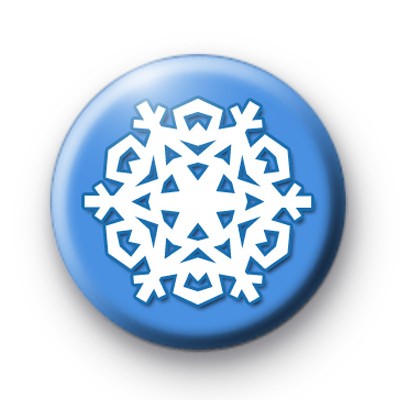 Sweet Blue Snowflake Badges