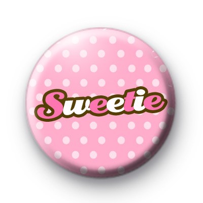 Pink Sweetie Button Badges