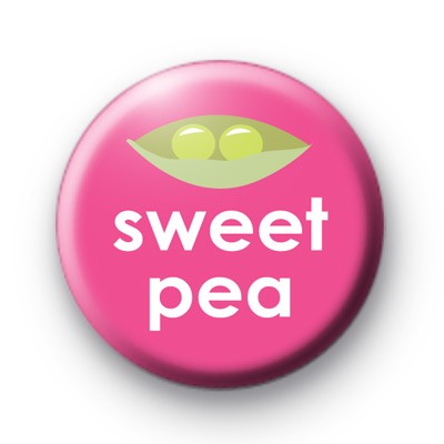 Sweet Pea Button Badges