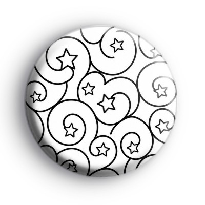 Swirly Stars Badges