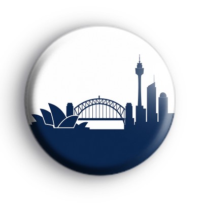 Sydney City Skyline Badge
