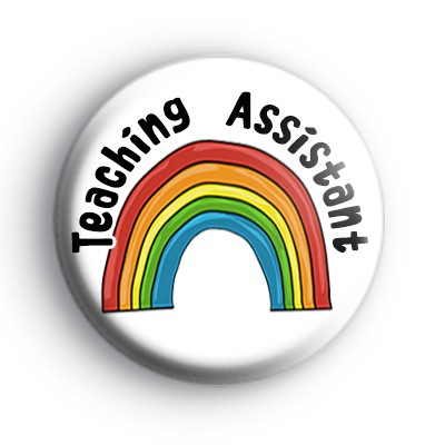 Teaching Assistant Rainbow Badge