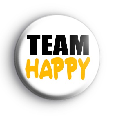 Team Happy Button Badge
