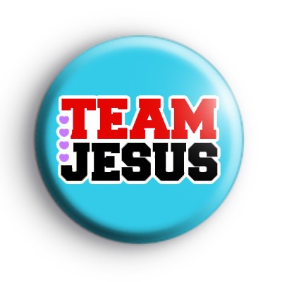 Team Jesus Blue Badges