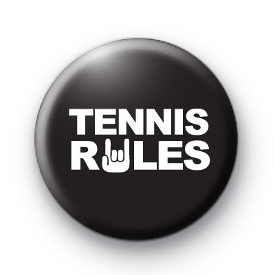 Tennis Rules Badge