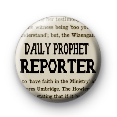 The Daily Prophet Reporter Badge