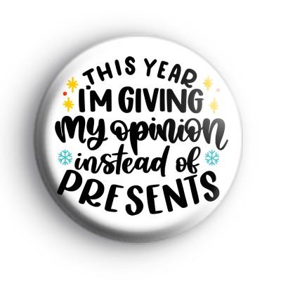 My Opinion Badge