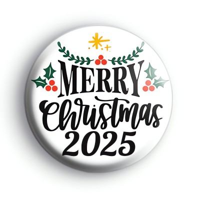 2025 Merry Christmas Badge