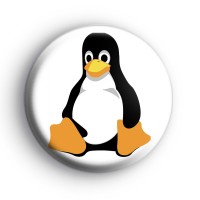 Linux Tux Penguin Badges