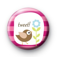 Cute Tweet Birdy Button Badges