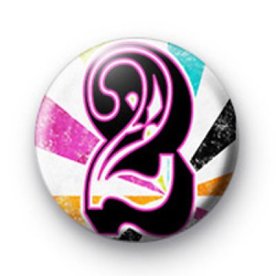 Number Two 2 badges : Kool Badges