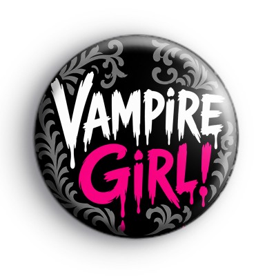 Vampire Girl Badge