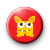 Vampire Monster Button Badge