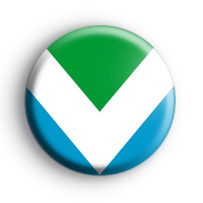 Vegan and Veganism Flag Badge