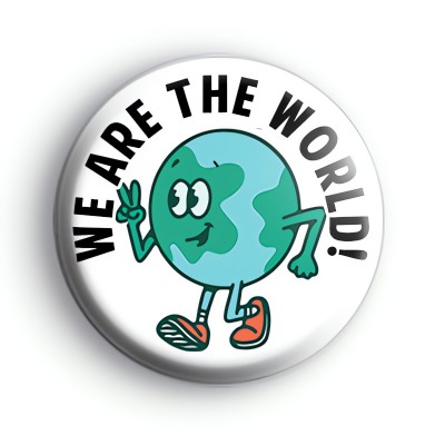 We Are The World Earth Badge