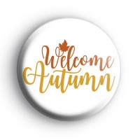 Welcome Autumn Badge