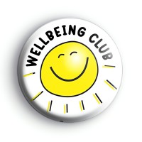 Wellbeing Club Badge Button Badges