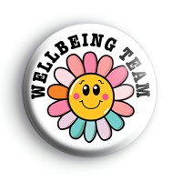 Wellbeing Team Flower Badge