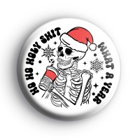 What A Year Skeleton Badge