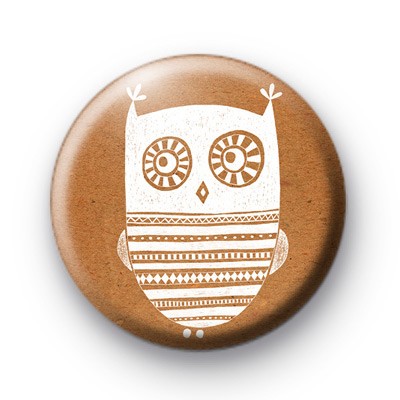 Wide Eyed Owl Badges