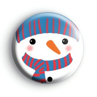 Snowy The Snowman Badge