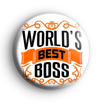Worlds Best Boss Badge