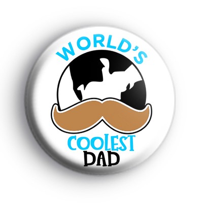 World's Coolest Dad Badge