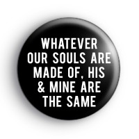 Emily Bronte Wuthering Heights Badge