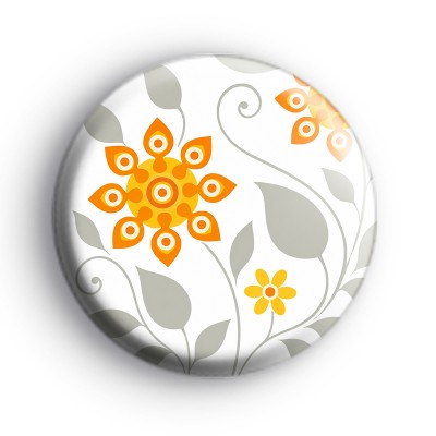 Yellow Flower Badges