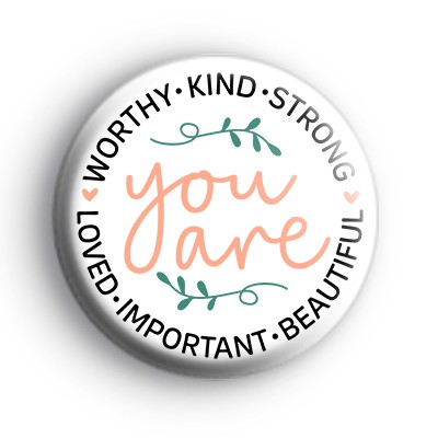 Positive Affirmations Badge